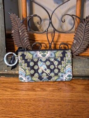 Vera Bradley Retired Cambridge Zip ID Case Small Wallet
